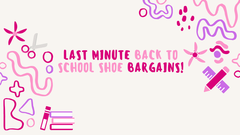 Last Minute Back to School Shoe Bargains