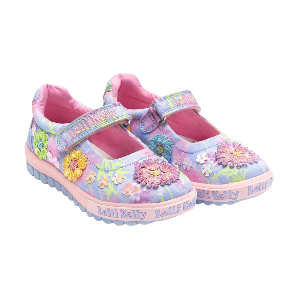 Lelli Kelly Girls LK4911 Eloise Canvas Dolly Shoes