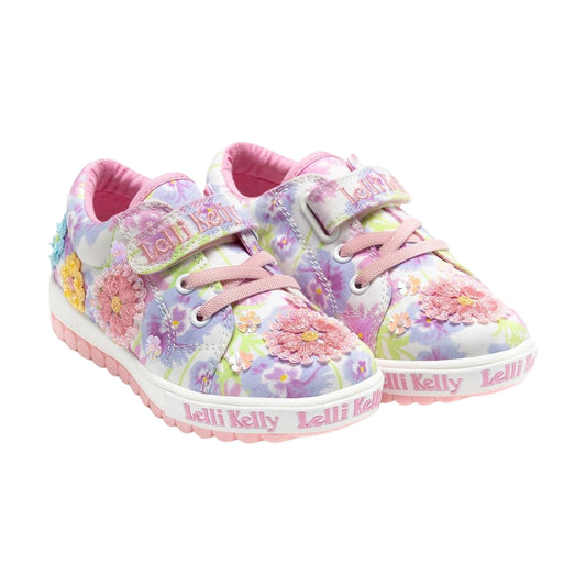 Lelli Kelly Girls Eloise Canvas Trainers LK4912