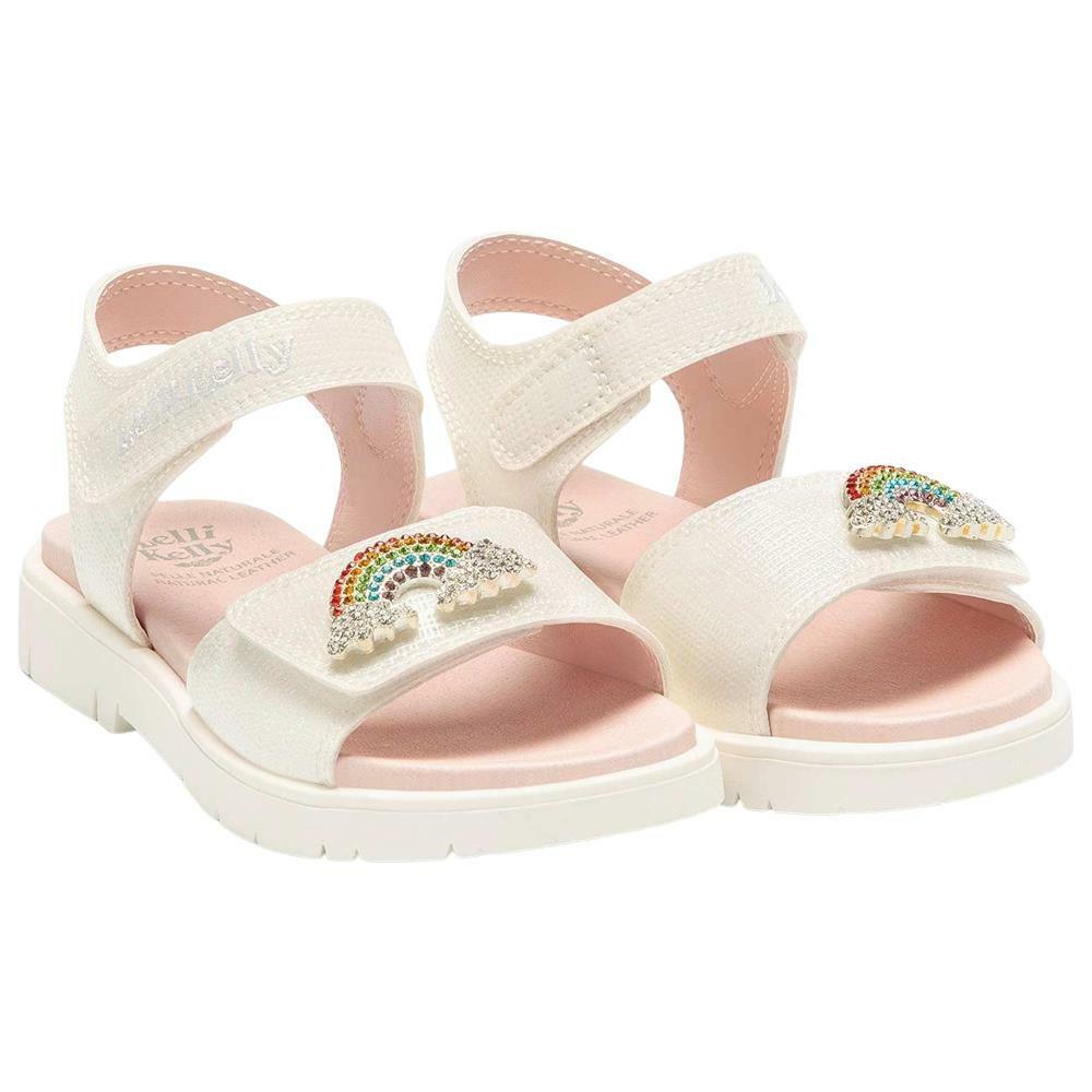 Rainbow white sale sandals