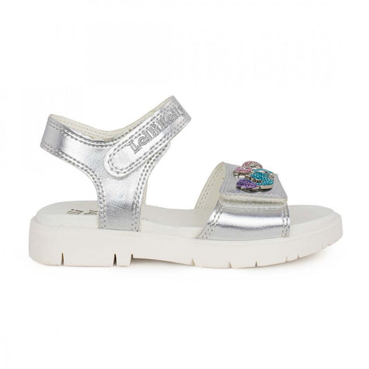 Lelli Kelly LK3572 (HH01) Maribella 1 Silver Metallic Adjustable Sandals