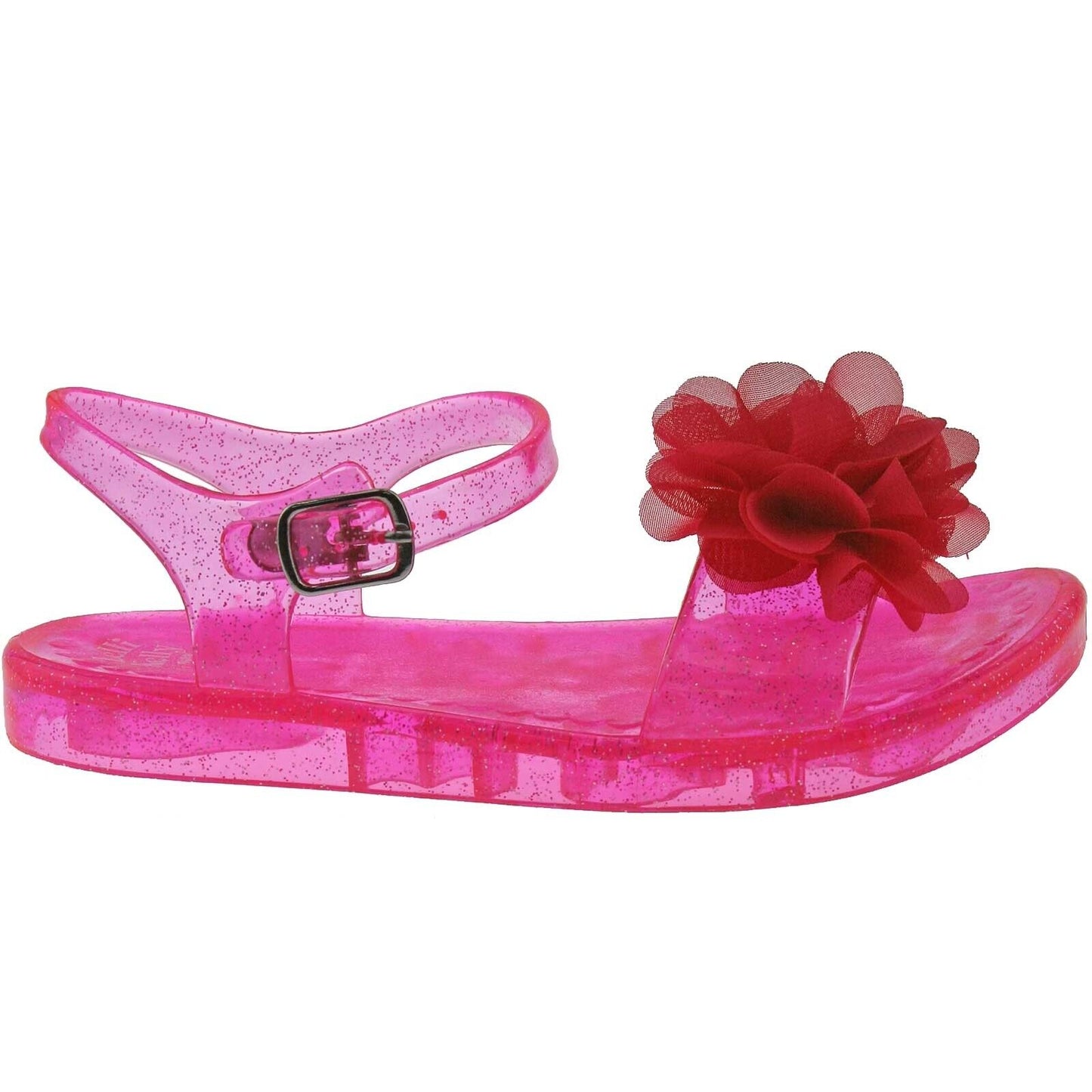 Lelli Kelly LK9944 (AN22) Transparent Fuchsia Fiore Sandals