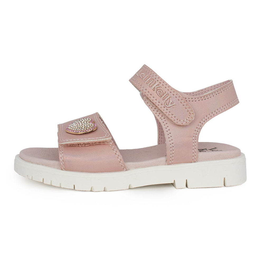 Lelli Kelly LK3571 (AC01) Adele 1 Pink Rosa Pearlescent Adjustable Sandals