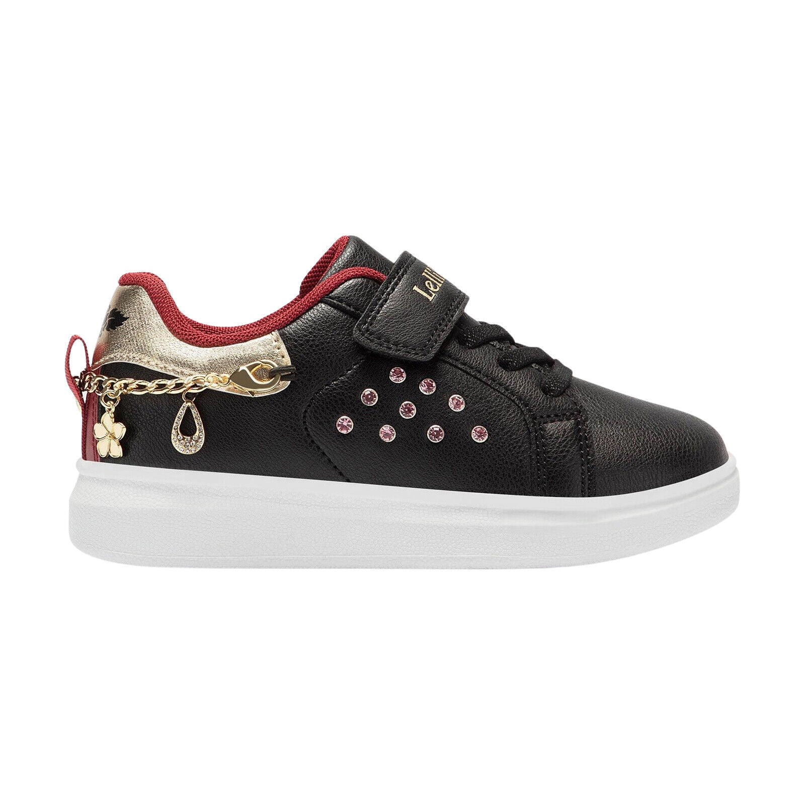 Lelli Kelly LK2246 (AB01) Nero Gioello Black Charm Bracelet Trainers