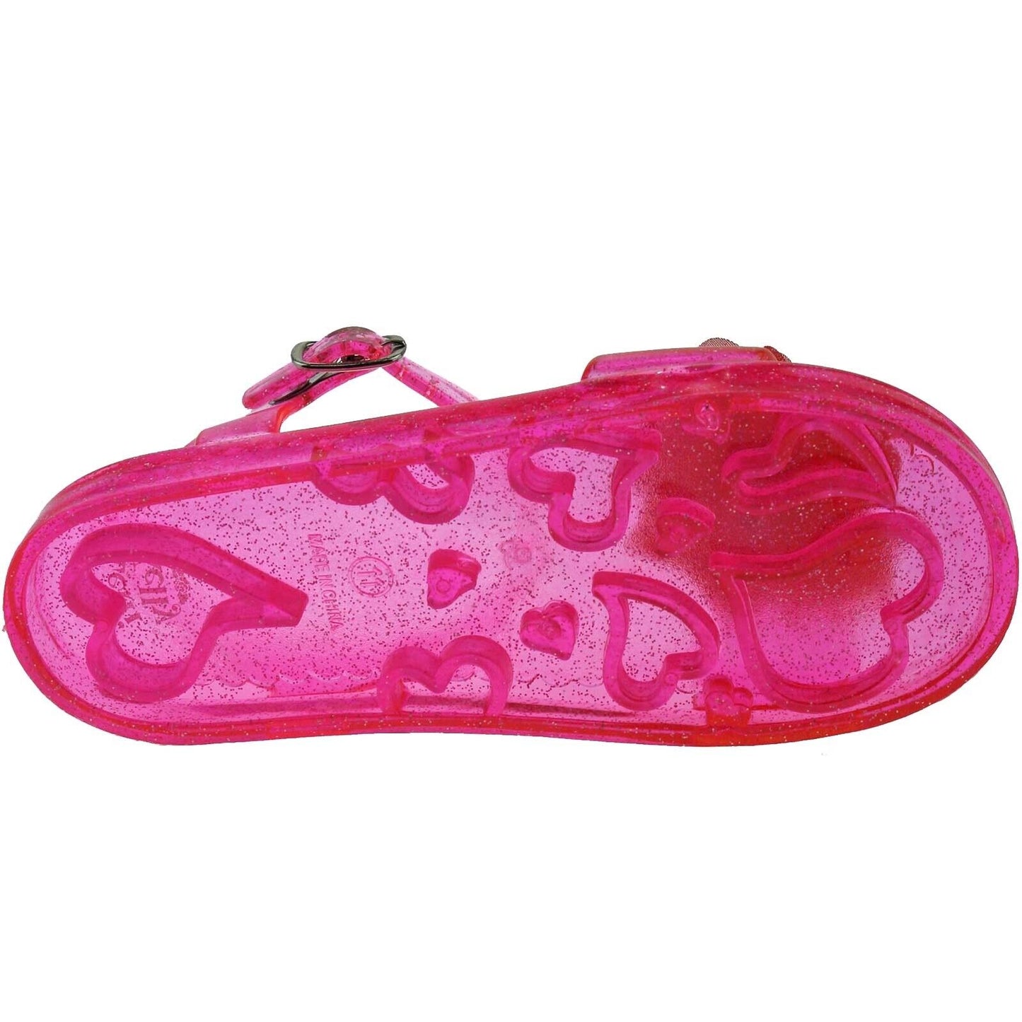 Lelli Kelly LK9944 (AN22) Transparent Fuchsia Fiore Sandals