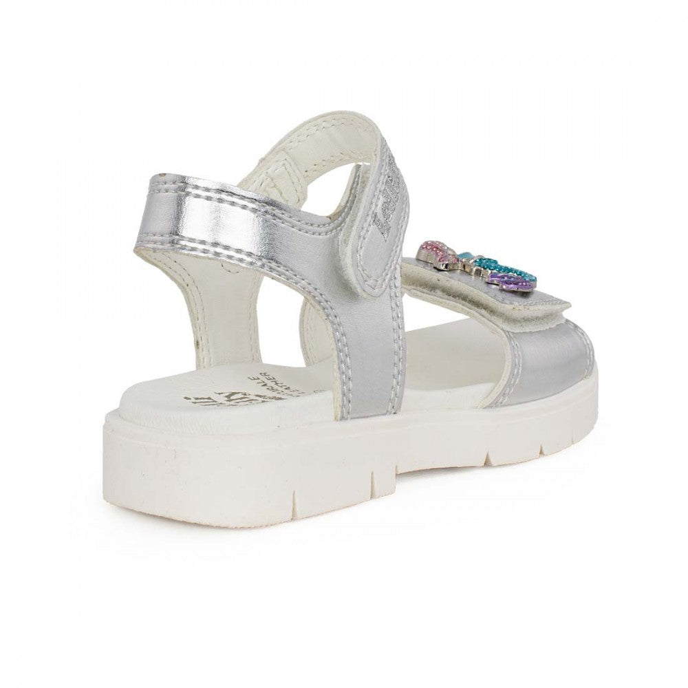 Lelli Kelly LK3572 (HH01) Maribella 1 Silver Metallic Adjustable Sandals