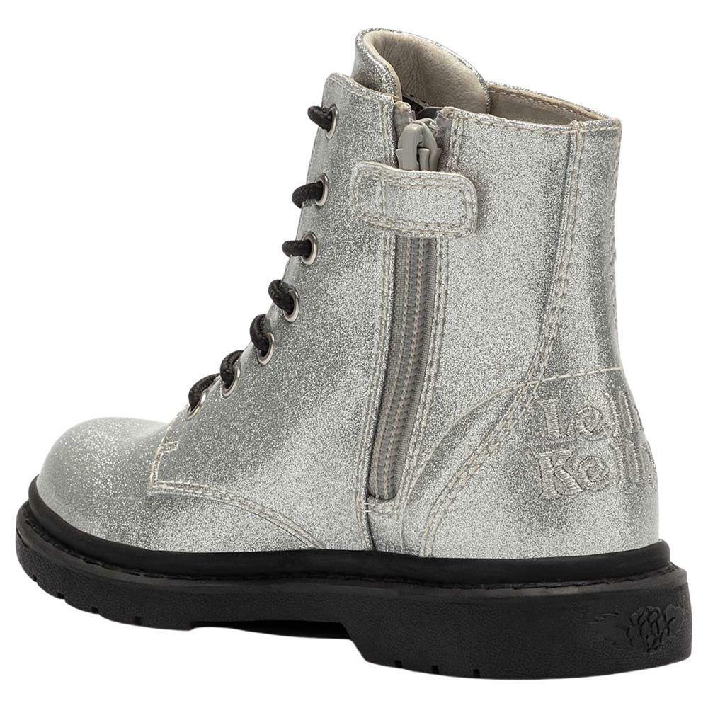 Lelli Kelly LK4544 (SH02) Ali Di Fata Argento Glitter Wings Ankle Boot