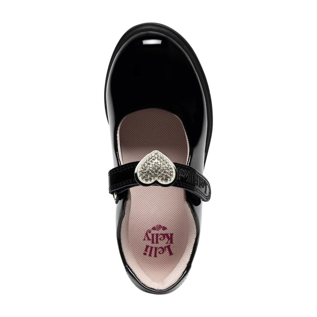 Lelli Kelly LK8934 NE03 Zoey Black Patent School Shoes