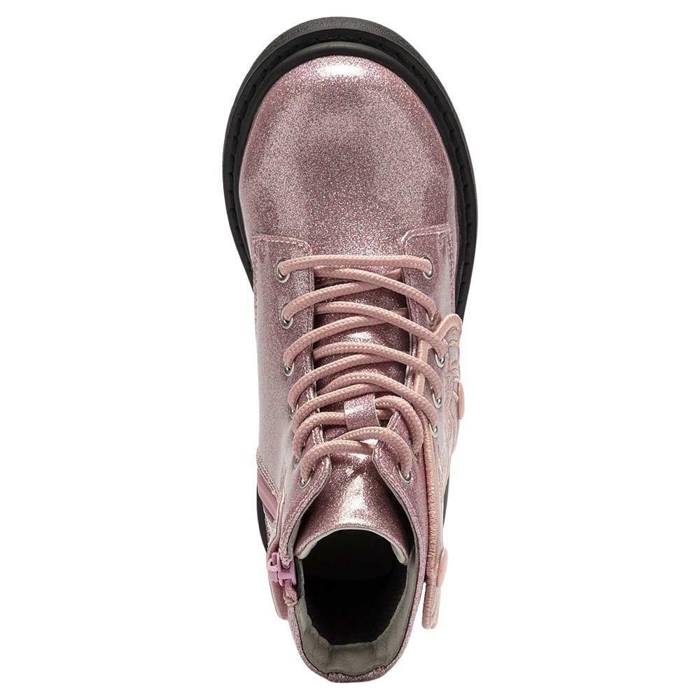 Lelli Kelly LK4544 (SC01) Ali Di Fata Rosa Glitter Wings Ankle Boot