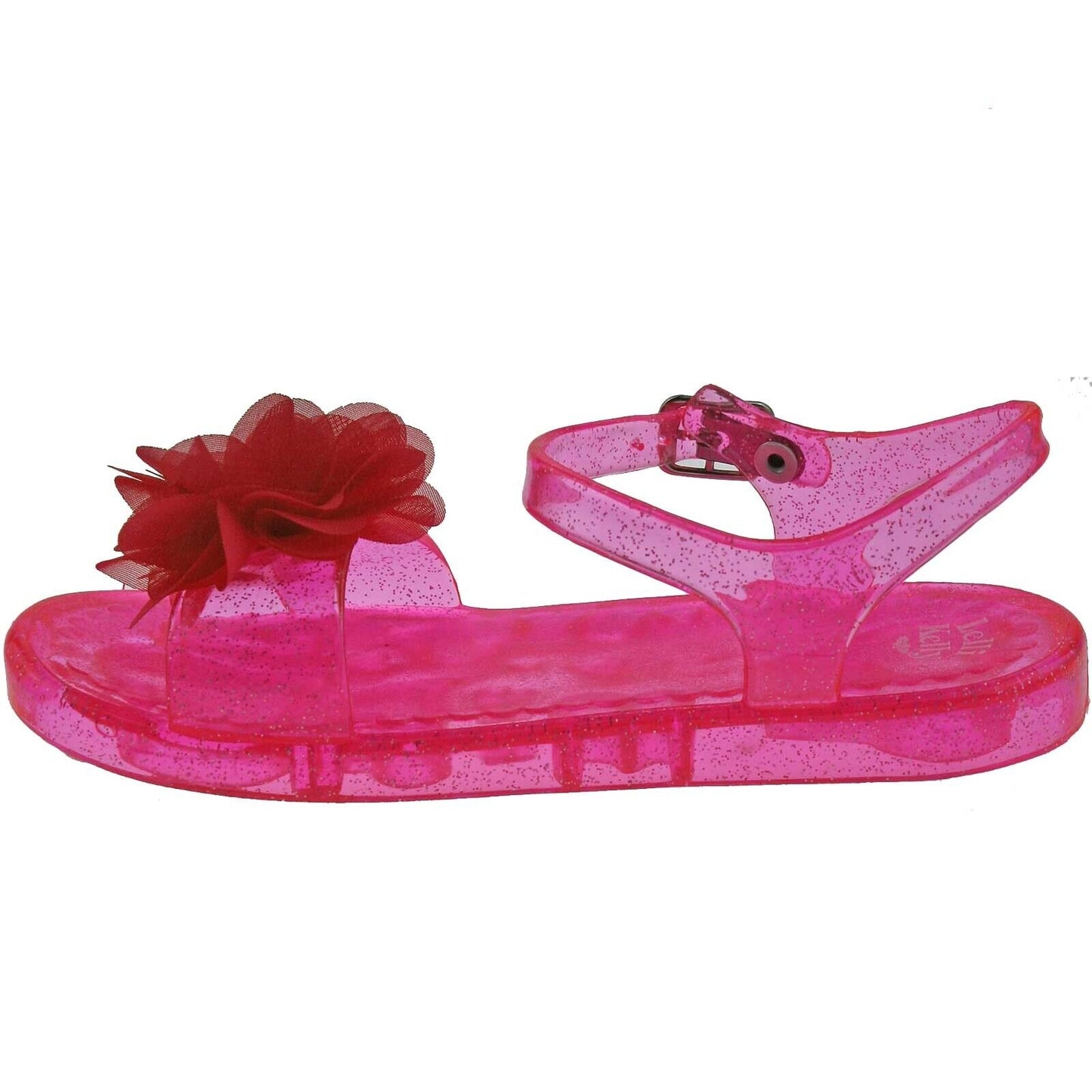 Lelli Kelly LK9944 (AN22) Transparent Fuchsia Fiore Sandals