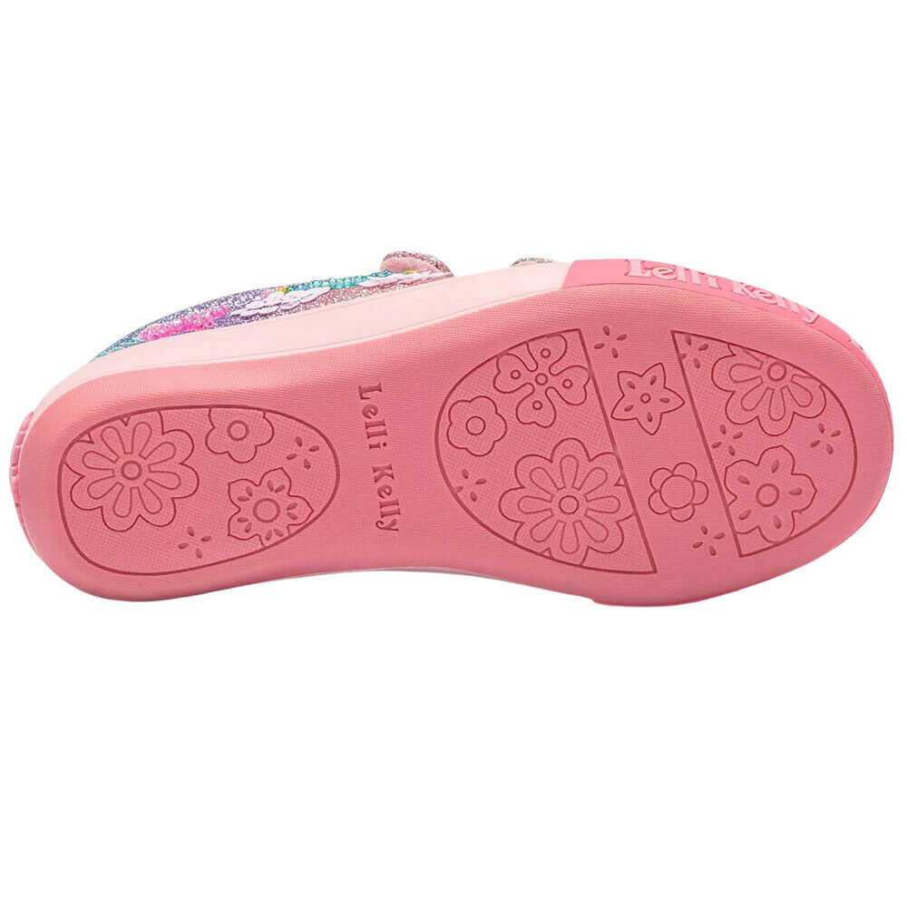 LK7077 (GX02) Treasure Multi Glitter Double Strap Adjustable Shoes