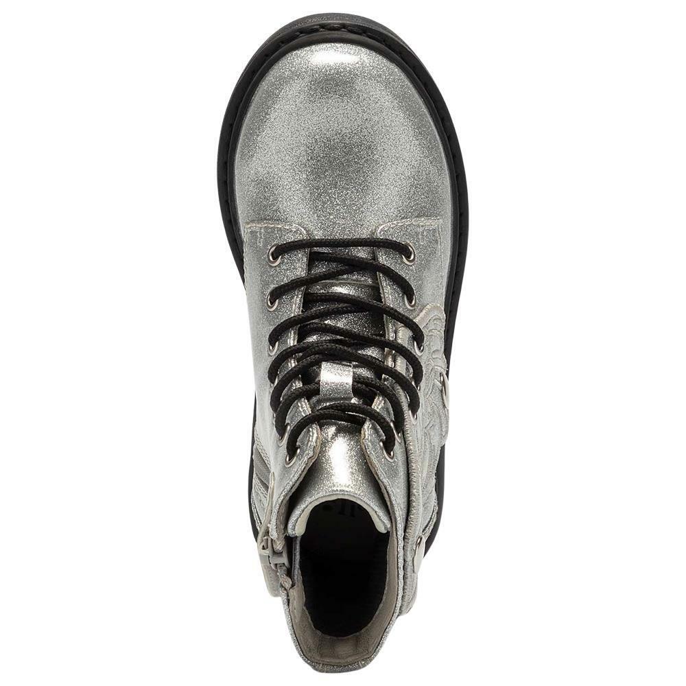 Lelli Kelly LK4544 (SH02) Ali Di Fata Argento Glitter Wings Ankle Boot