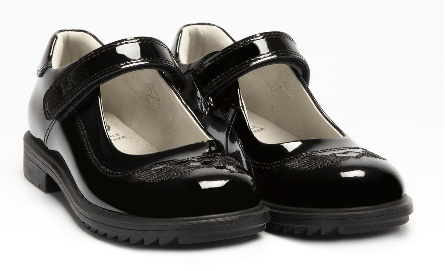 Lelli Kelly Black Patent Esme School Shoes LKSM8273 UK 12 EU 31