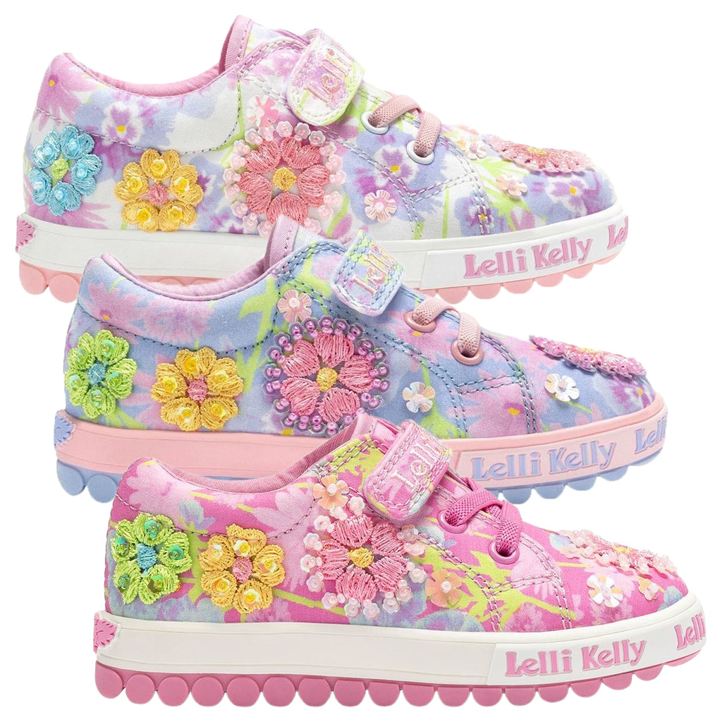 ルイス・ミゲル/エル・コンシエルト Lelli Kelly Girls LK4912 Eloise Canvas Trainers – Lelli Kelly Shop