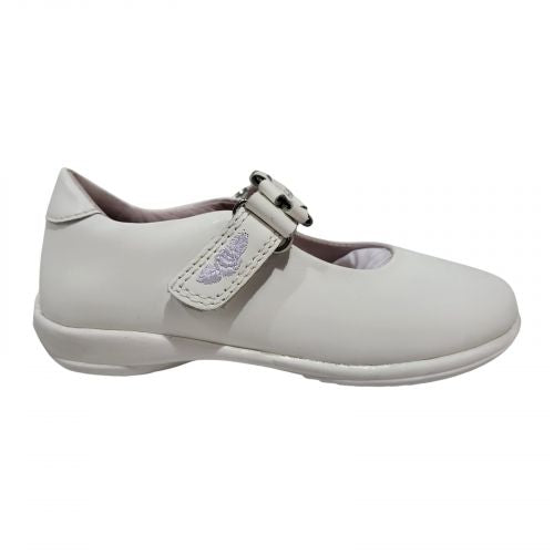 Lelli Kelly Milly Flat White Shoes LK5612