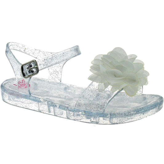 Lelli Kelly LK9944 (AA01) Transparent White Fiore Sandals