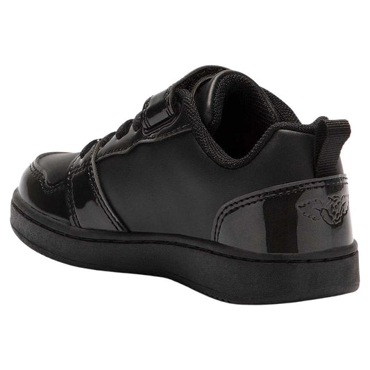 Lelli Kelly Paris Low Black Heart Hook & Loop Trainers LK2120 (AB01)
