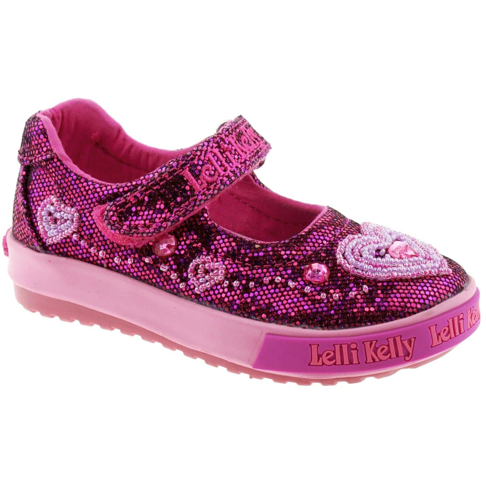 Lelli Kelly LK3010 GW01 Purple Glitter Ava Baby Dolly Shoes Lelli Kelly Shop