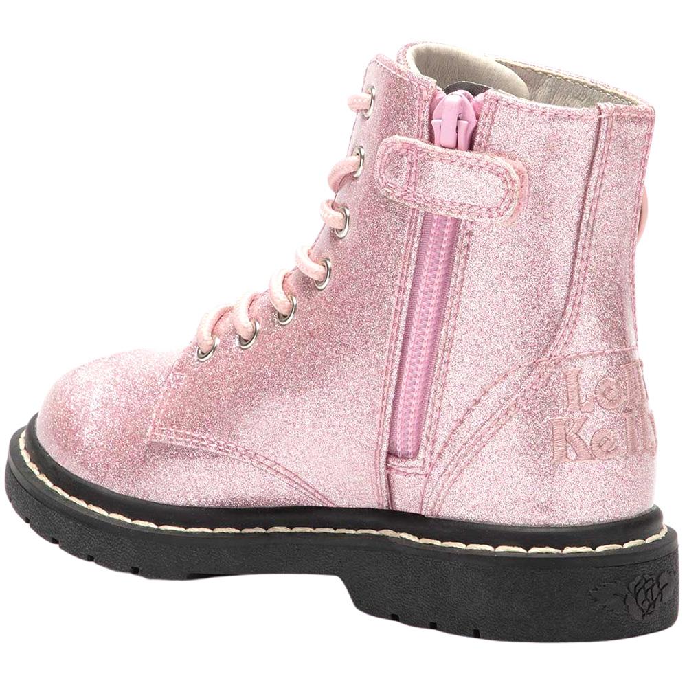 Lelli Kelly LK5544 (SC01) Ali Di Fata Rosa Glitter Wings Ankle Boots