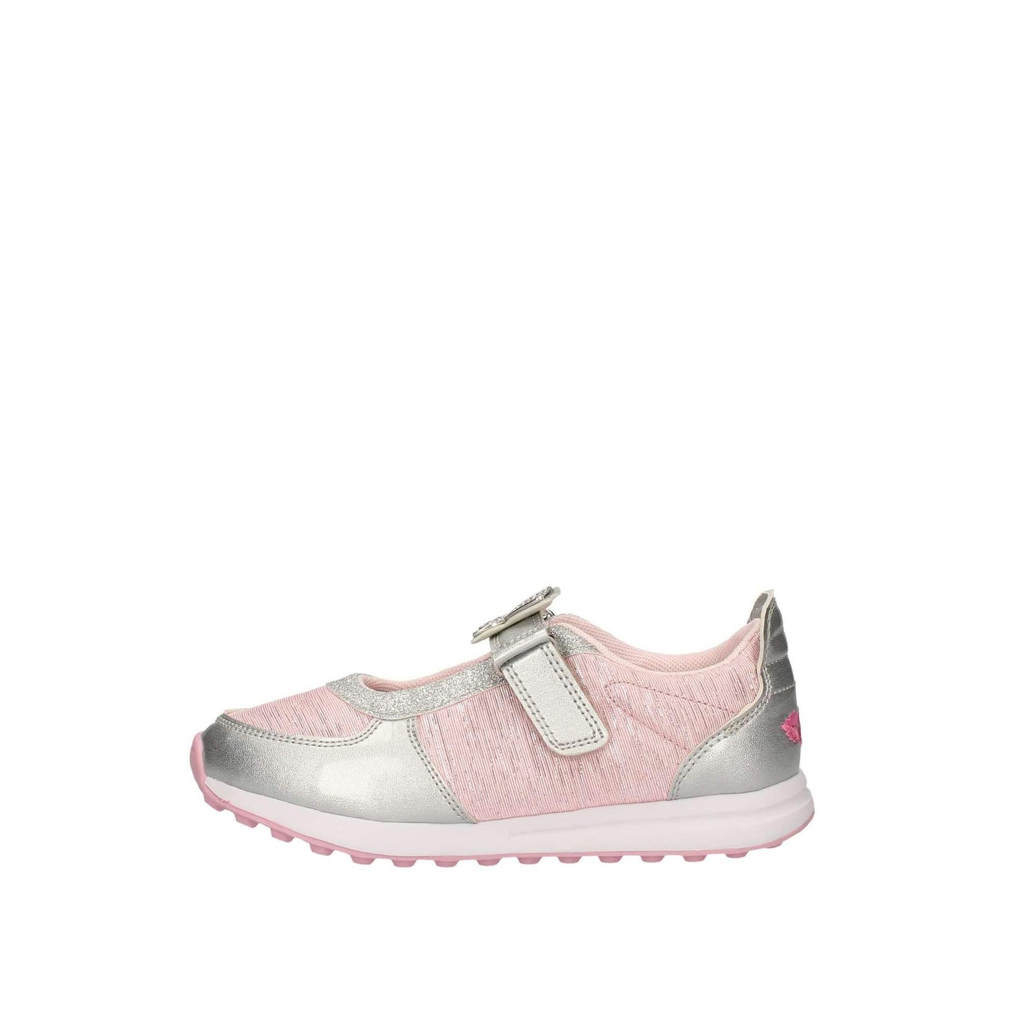Lelli Kelly LK7855 (YC52) Colorissima Argento/Rosa Dolly Trainer Shoes