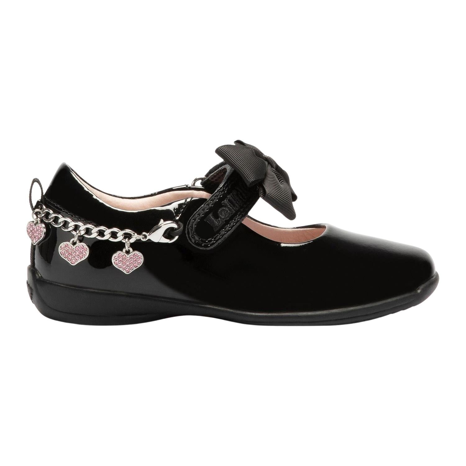 Lelli Kelly LK8224 (DB01) Angel Black Patent Bracelet School Shoes