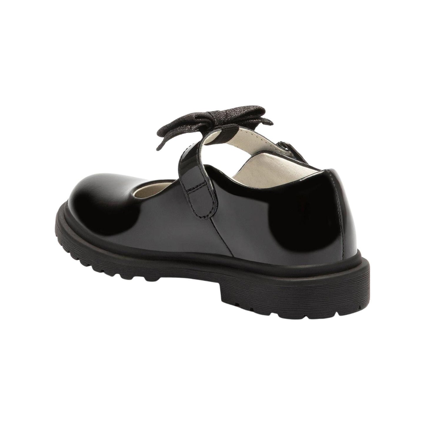 Lelli Kelly Mollie Bow Black Patent School Shoes LK8359 (DB01)
