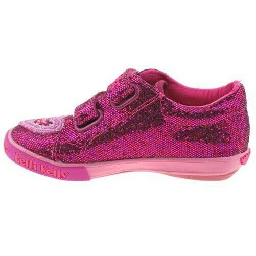 Lelli Kelly LK3019 (GW01) Purple Glitter Ava Adjustable Shoes