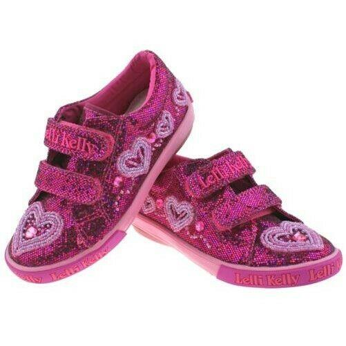 Lelli Kelly LK3019 (GW01) Purple Glitter Ava Adjustable Shoes