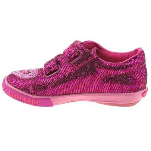 Lelli Kelly LK3019 (GW01) Purple Glitter Ava Adjustable Shoes