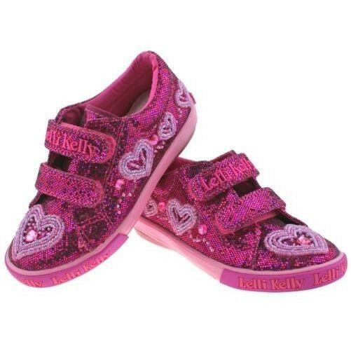 Lelli Kelly LK3019 (GW01) Purple Glitter Ava Adjustable Shoes