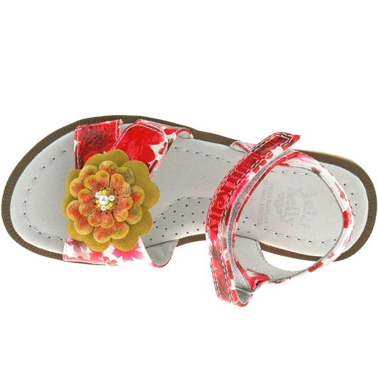 Lelli Kelly LK7578 (AI02) Orange Fantasy Dalia Sandals