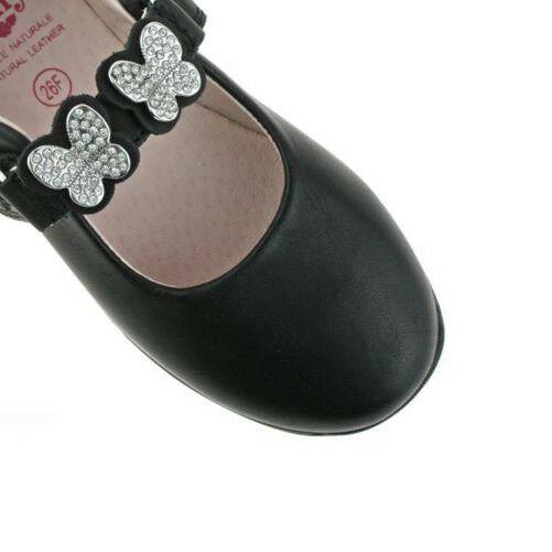 Lelli Kelly LK8309 (CB01) Love Black Leather School Shoes F Fitting