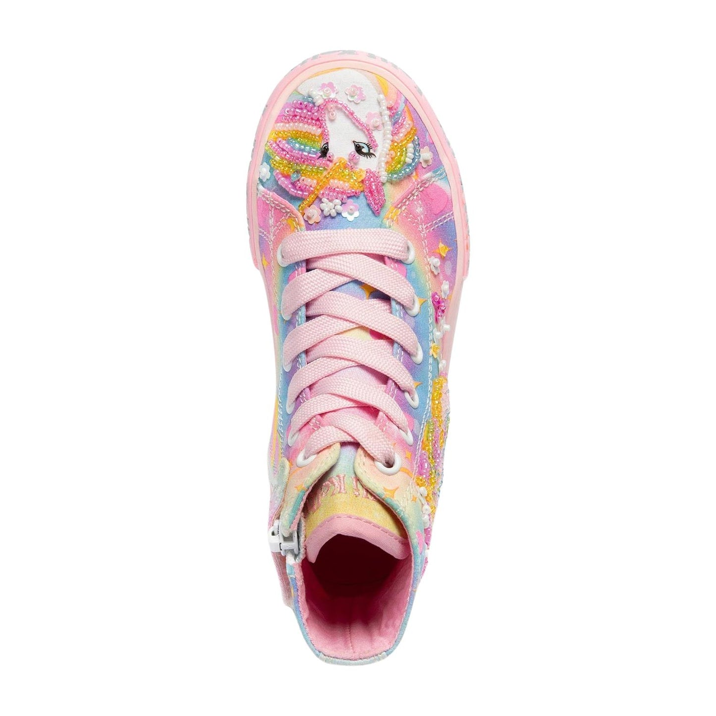 Lelli Kelly LK4150 (RO02) Unicorn Rainbow Rosa Fantasia Unicorn Baseball Boots