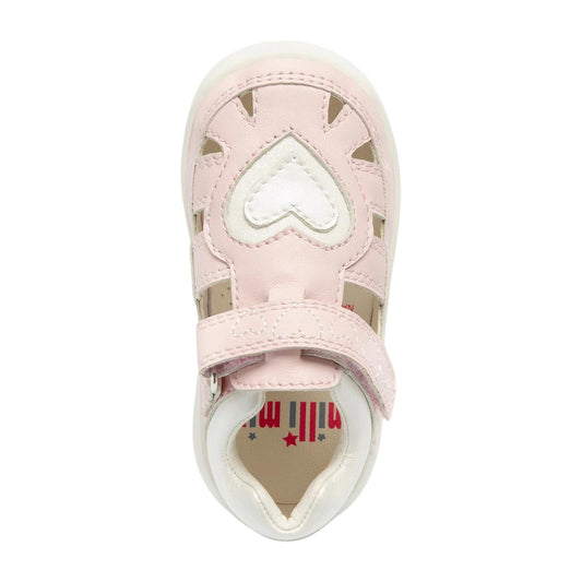 Lelli Kelly MXCA4124 (RO01) Hope Rosa Heart Soft Leather Sandals Shoes