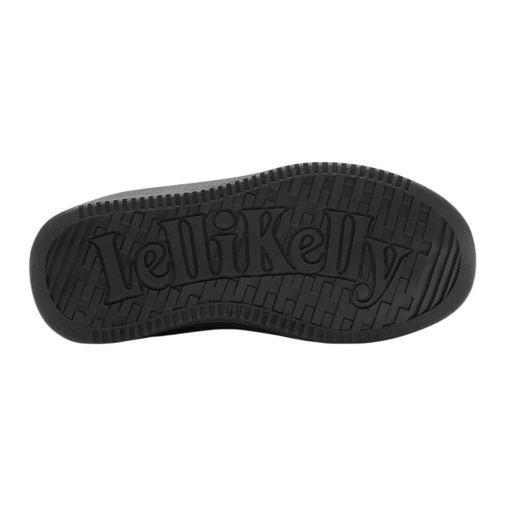 Lelli Kelly Pippa LK8402 (NE03) Black Patent Hook & Loop Fastening Trainers