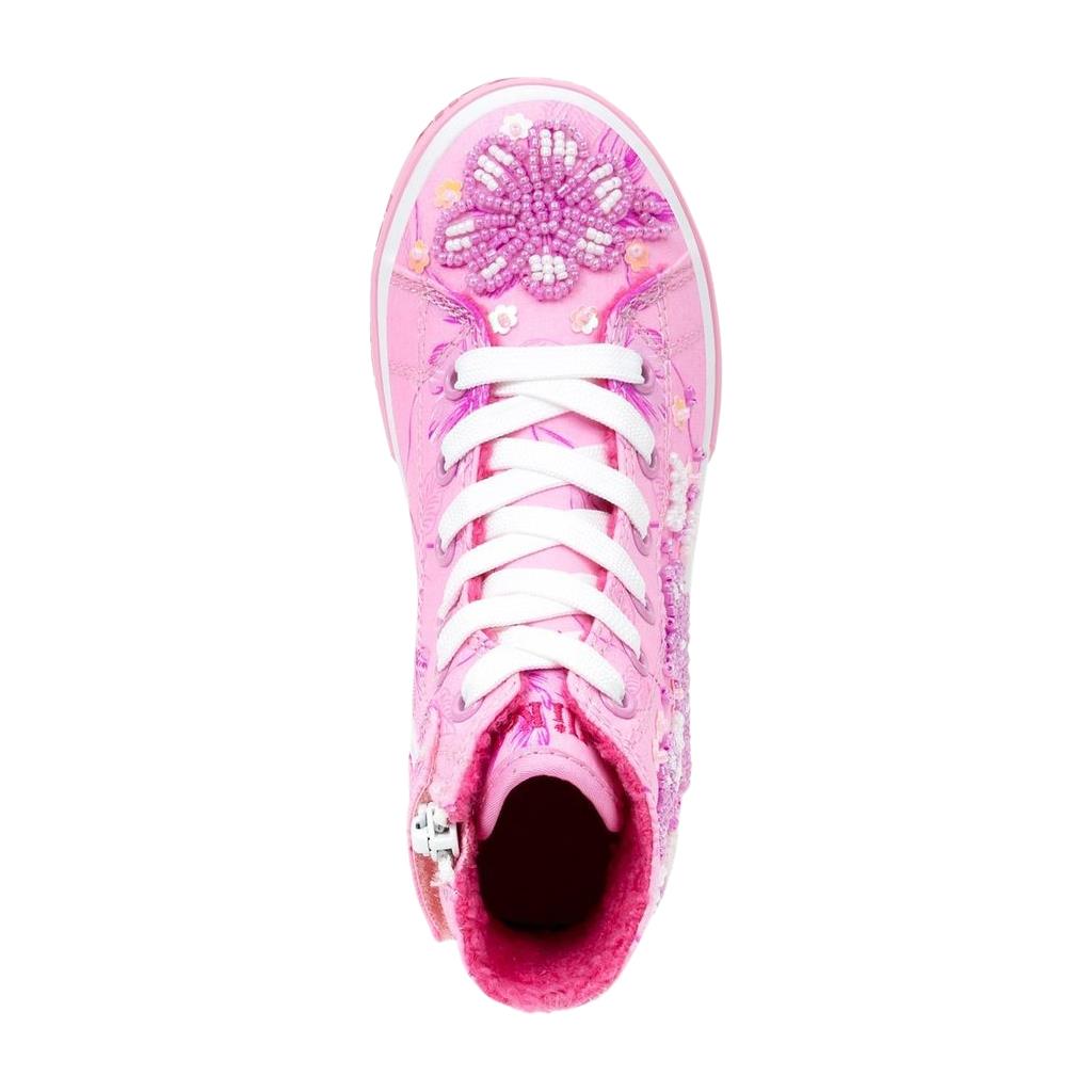 Lelli Kelly LK3852 (RO02) Brooke Pink Fantasy Warm Lined Baseball Boots