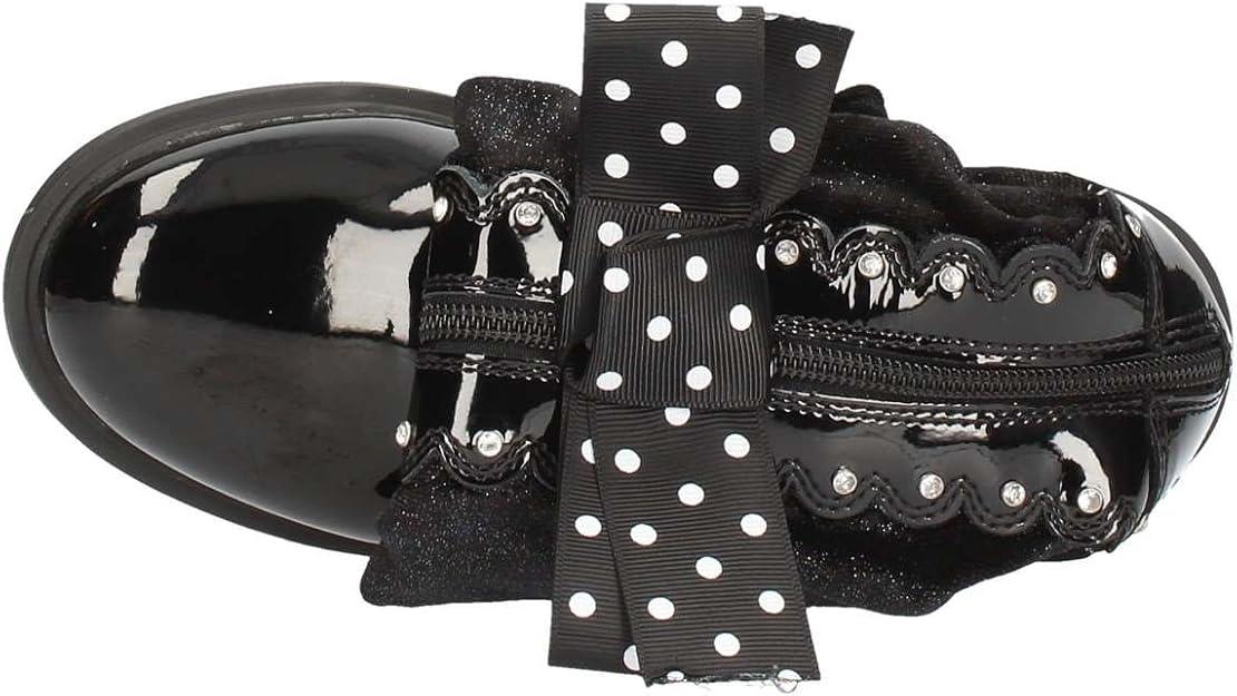 Lelli Kelly LK7664 (DB01) Magiche Black Diamante Zip Up Boots