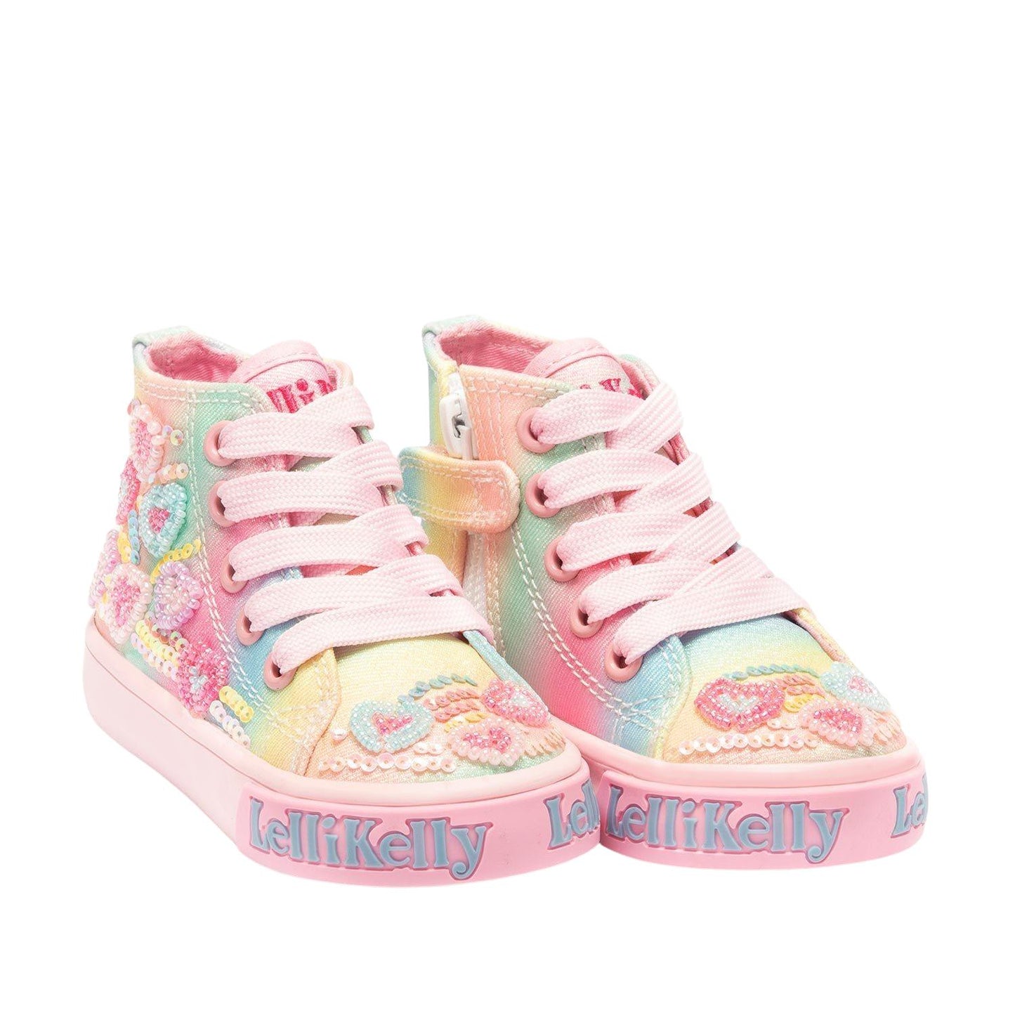 Lelli Kelly LK3864 (BX02) Nadia Multi Fantasia Baseball Boots Canvas Boots