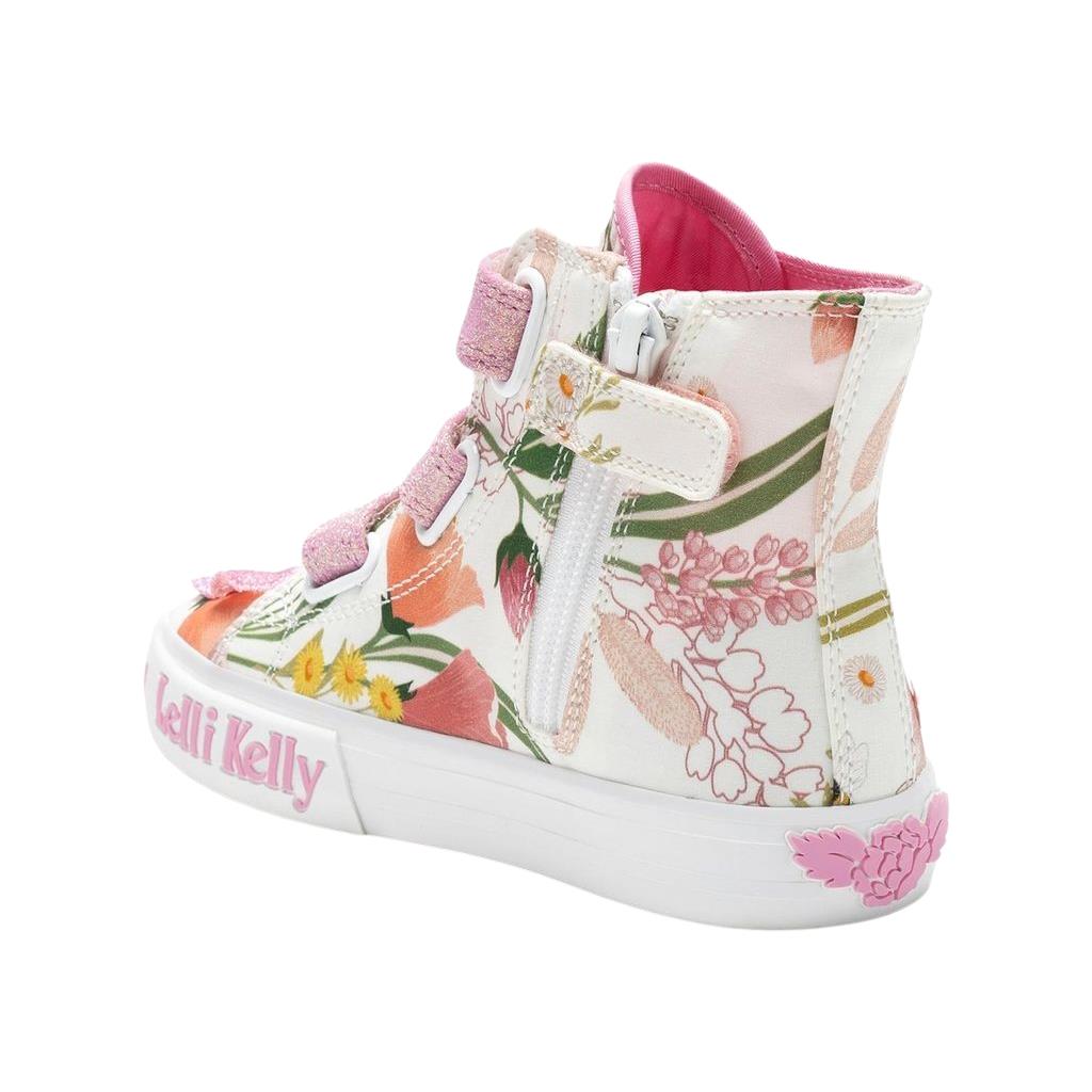 Lelli Kelly Girls LK4958 Carrie Butterfly Canvas Baseball Boots