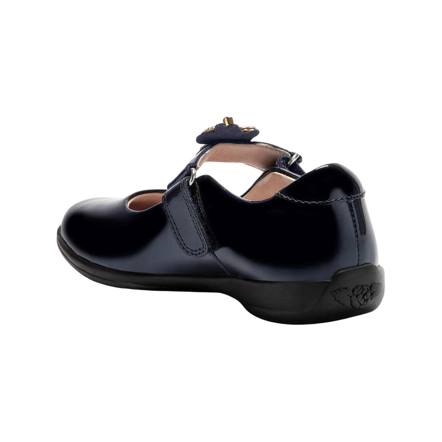 Lelli Kelly LK8100 (DE01) Bliss Unicorn Blue Patent School Shoes F Fit