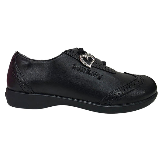 Lelli Kelly LK6260 (CB01) Kimberly Black Leather School Shoes