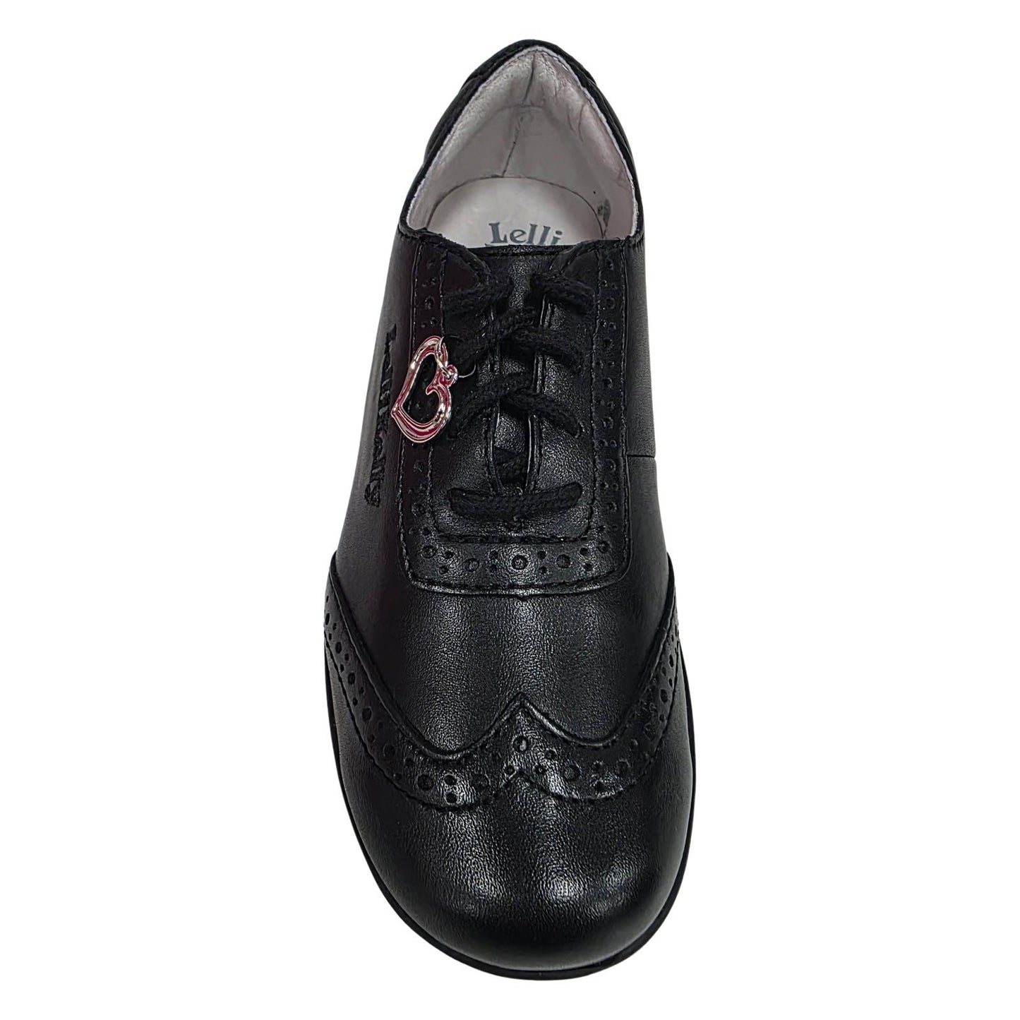 Lelli Kelly LK6260 (CB01) Kimberly Black Leather School Shoes