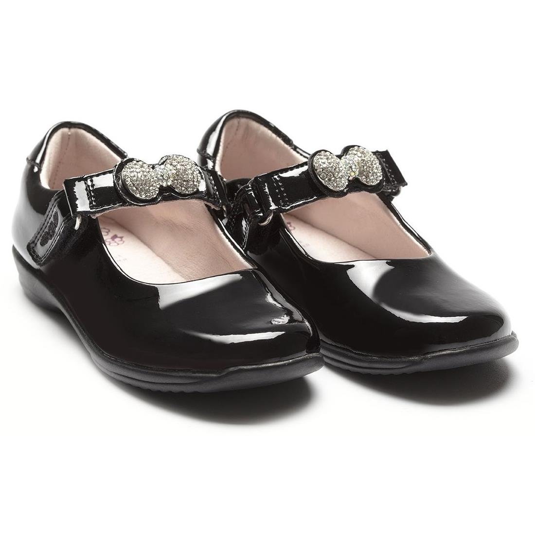 Lelli Kelly LK8304 (DB01) Mandy Black Patent Leather School Shoes