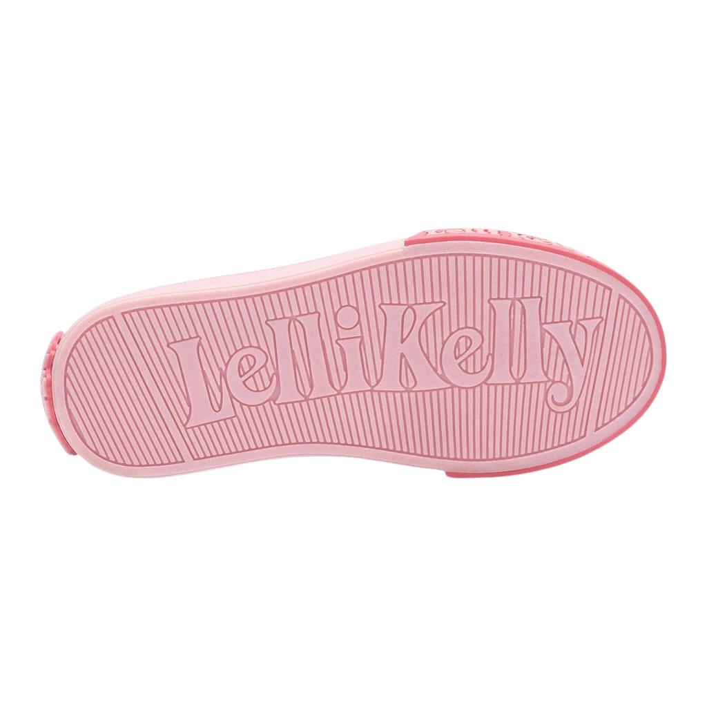 Lelli Kelly LKEA5405 Rue Pink Glitter High Top Trainers