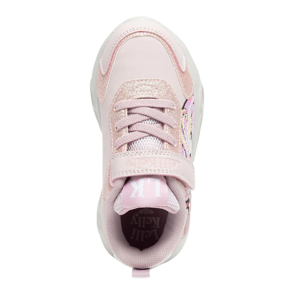 Lelli Kelly Christina Light Up Trainers Pink Glitter LKAL4452 (CI01)