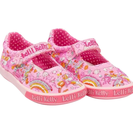 Lelli Kelly LK1050 (BC02) Pink Fantasy Dorothy Dolly Shoes