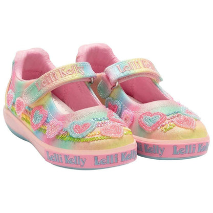 Lelli Kelly LK2041 (BX02) Nadia Heart Shimmer Shoes