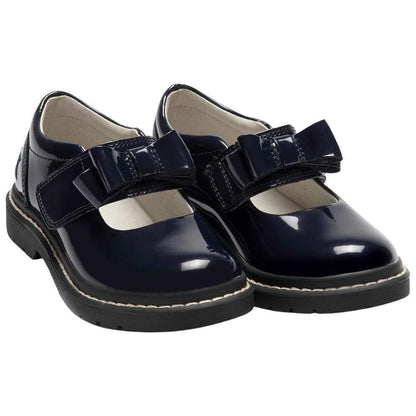 Lelli Kelly LK8279 (DE01) Tracy Navy Blue Bow Patent School Shoes