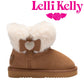 Lelli Kelly LK2264 (EJ01) Olivia Marrone Warm Lined Suede Ankle Boots