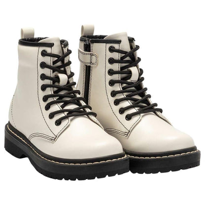 Lelli Kelly LK5550 (AA02) Doris Bianco Side Zip Ankle Boots